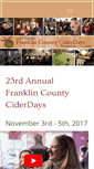 Mobile Screenshot of ciderdays.org